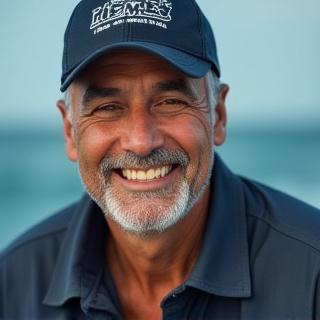 Headshot of Captain Ravi Kumar, a man with a friendly smile and a seasoned look.